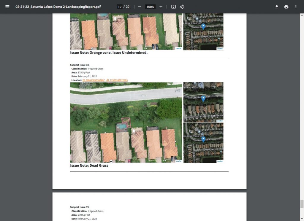Drone Software for Landscape Management Report