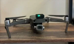 DJI Mavic 2 drone equipped with FAA Remote ID feature.