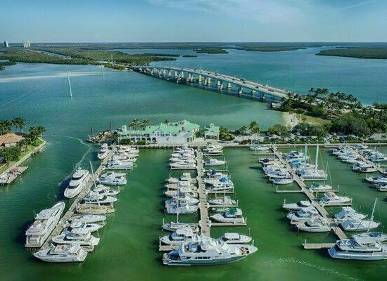 Drone Photography Marco Island Yacht Club in Marco Island Florida