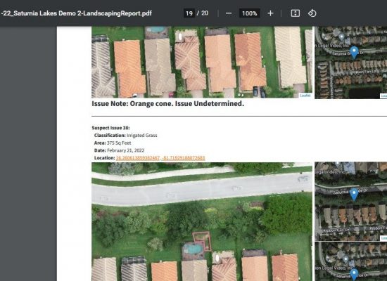 Drone Software for Landscape Management Report