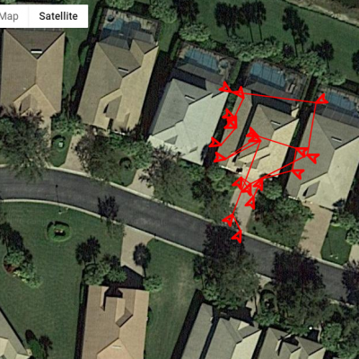 Screenshot of our roofing inspection tool